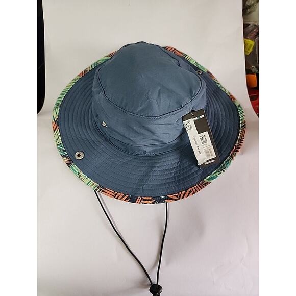 Mission Cooling Bucket Hat- UPF 50, 3” Wide Brim - One Size - SEA PALM - Picture 2 of 3